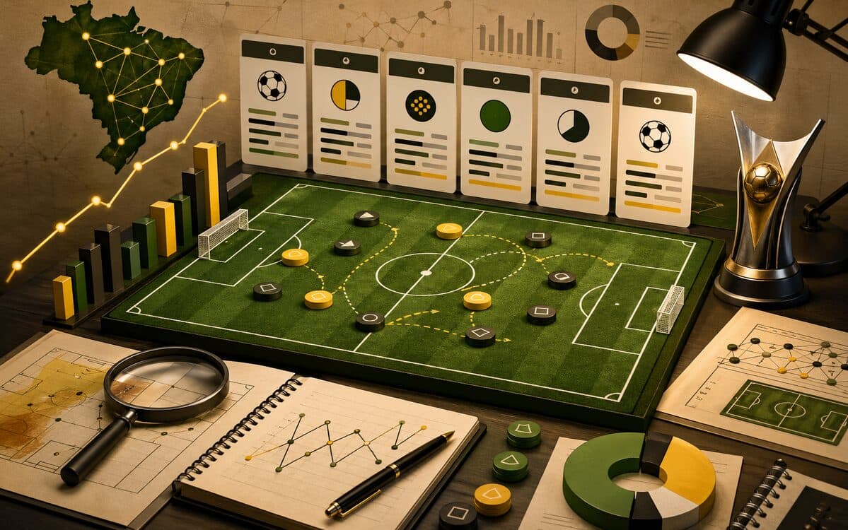 Comparativo entre Bet365 e Betano com odds do Brasileirão