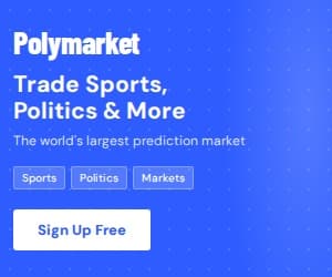 Tela da Polymarket com aviso de acesso bloqueado no Brasil